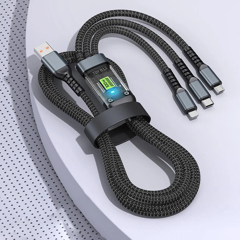 3-in-1 Fast Charging Cable
