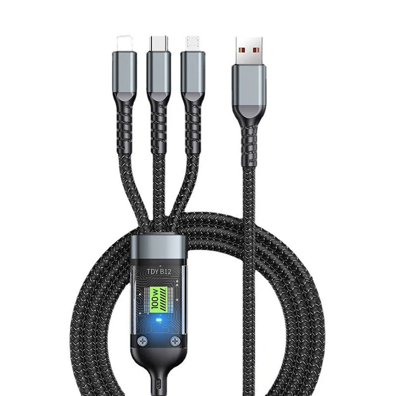 3-in-1 Fast Charging Cable