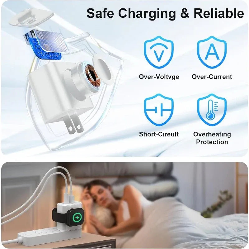 3-in-1 Apple Watch Wall Charger