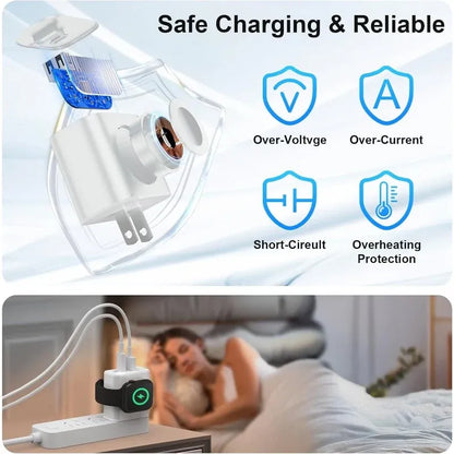 3-in-1 Apple Watch Wall Charger