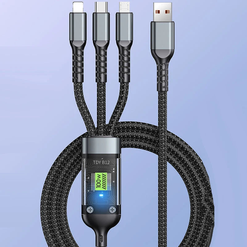3-in-1 Fast Charging Cable