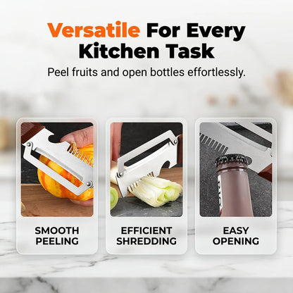 3-in-1 Scallion Shredder & Peeler