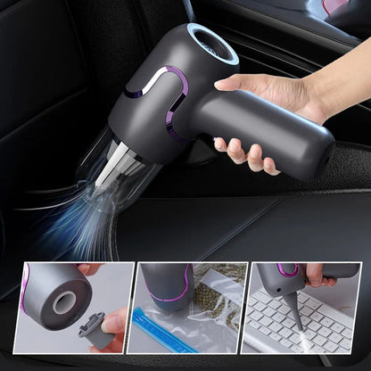 3 in 1 Compressed Air Duster/Pump & Wireless Vacuum Cleaner